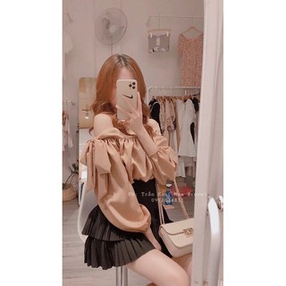 áo trễ vai ( ảnh shop tự chụp )