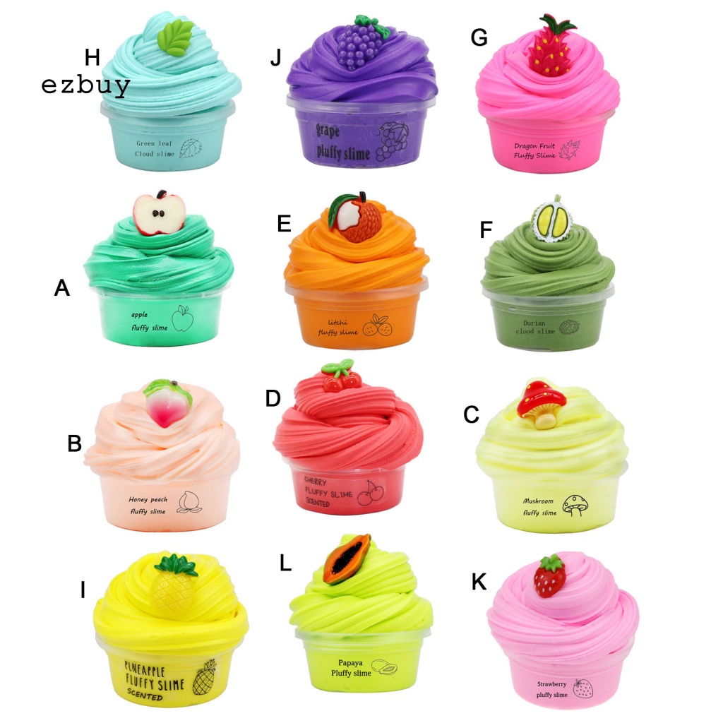 Slime Dẻo Ma Thuật Trộn Hạt Hình Trái Cherry Vui Nhộn Cho Bé
