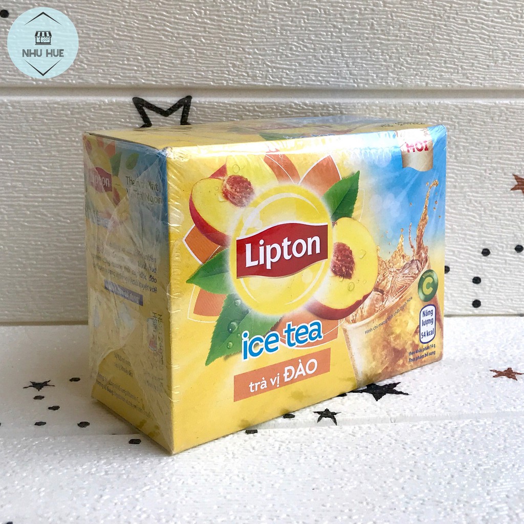 Trà hòa tan Lipton vị đào