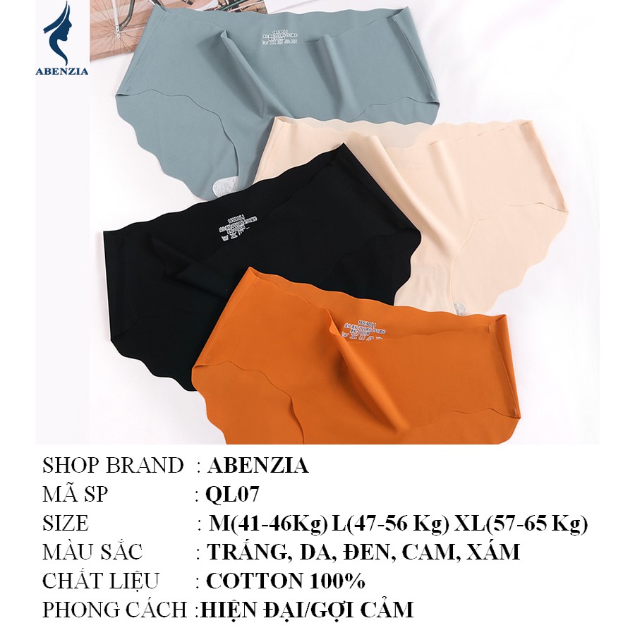 Quần lót thun lạnh trơn, quần lót su đúc siêu mỏng dễ thương mặc áo dài, mặc trong váy giá rẻ đẹp QL07 | BigBuy360 - bigbuy360.vn