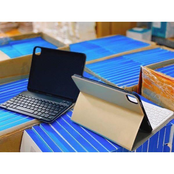 Bao Da Kiêm Bàn Phím Bluetooth Cho iPad 2017/2018/Pro 9.7/Air 1/Air 2 - iPad Air/Pro 10.2/10.5 - iPad Pro 11 2020 | BigBuy360 - bigbuy360.vn