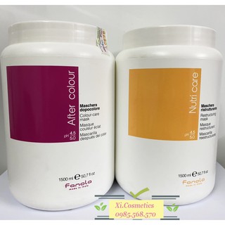 [ Hàng chinh hãng - tem chống giả ] Kem ủ tóc Nutri Care Fanola 1500ml