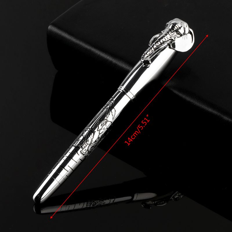 Bút Ký Tên Ngòi Vừa Hình Voi Tinh Tế Có Nắp Đậy