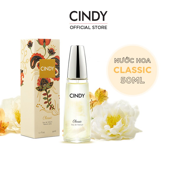 Nước hoa Cindy 30ml các mùi hương Classic, Golden Luxury, Passionate Kiss, Pinky Sweet