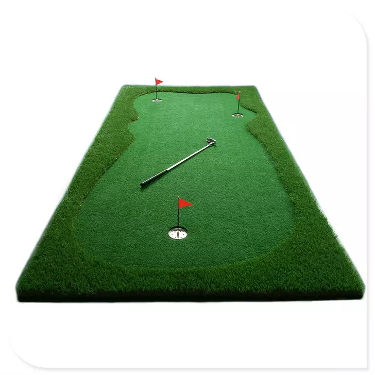 [1 m2] Thảm cỏ tập Golf nhân tạo cao cấp: Xuất Châu Âu, dùng làm thảm tập & vùng Green sân tập Golf