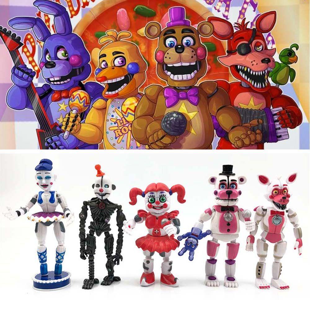 Mô hình đồ chơi MMULCK nhân vật Five Nights at Freddy 'S Shineing FNAF Nightmare Sister trang trí xe hơi