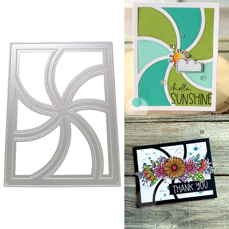 Khuôn Cắt Hình In Nổi Dùng Trang Trí Thẻ Scrapbook Hình Khung ảnh giấy