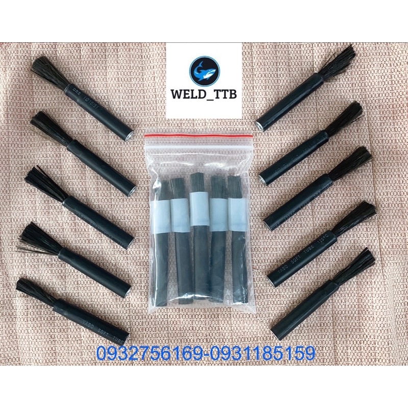 Chổi quét mối hàn inox ( combo 5 cây )( ren trong M8 )