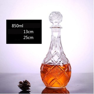 Chai thủy tinh đựng rượu cao cấp 750ml. cực đẹp.