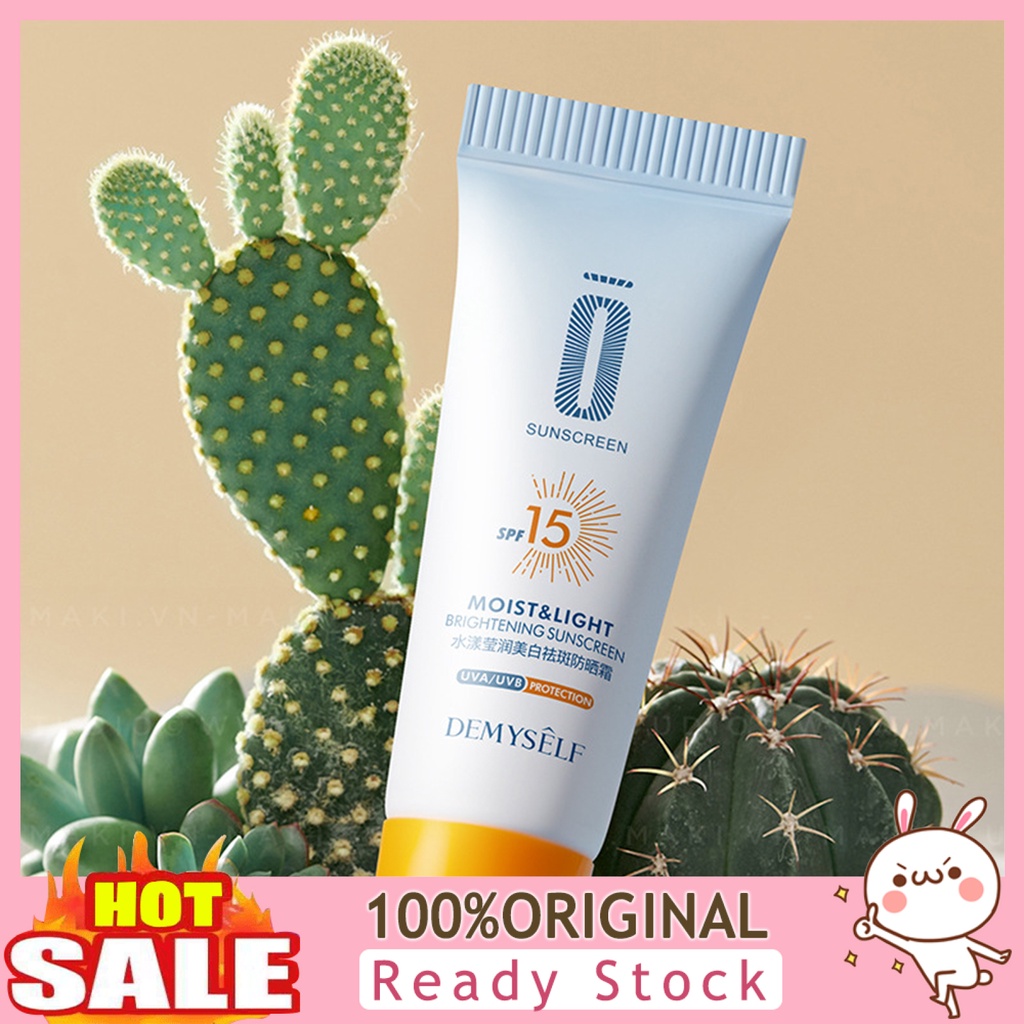 Kem chống nắng dưỡng ẩm làm trắng da ngừa lão hóa 10g chất lượng cao
