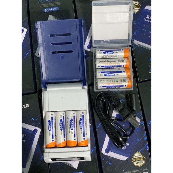 Bộ xạc pin AA/AAA