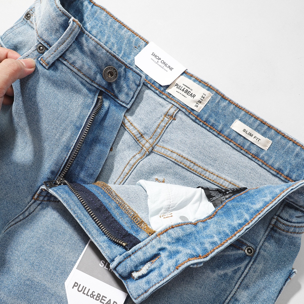 Quần short jean nam PullBear  SPB210412,210411