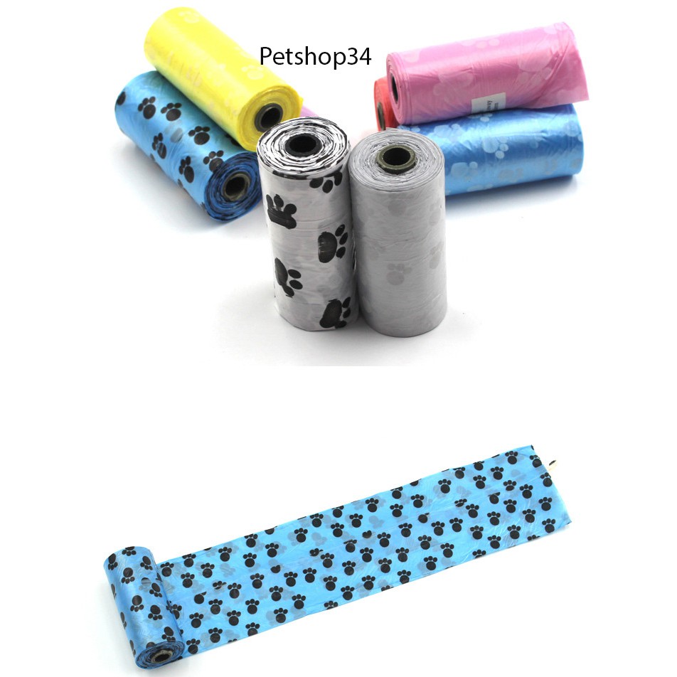 Cuộn Túi Nilon Vệ Sinh Cho Chó Mèo - Petshop34