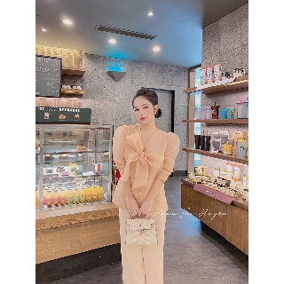 ÁO CỔ NƠ TAY BỒNG OGANZA