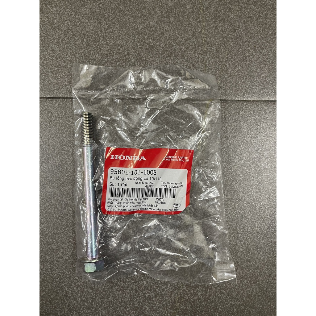 ốc treo máy tất cả xe future 125 hàng chính hãng 958011011008