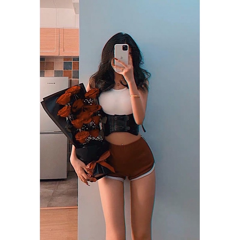 - STRAP BELT - Nịt bản to có thun co giãn