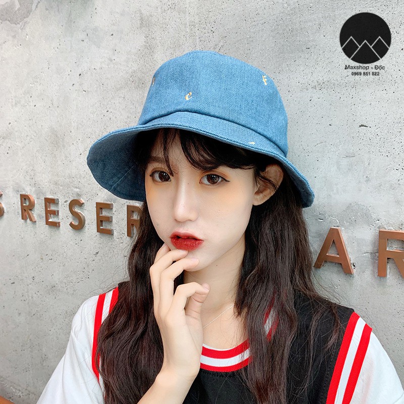 Mũ bucket ulzzang dày dặn form chuẩn hot trend
