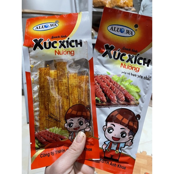 Snack hình xúc xích