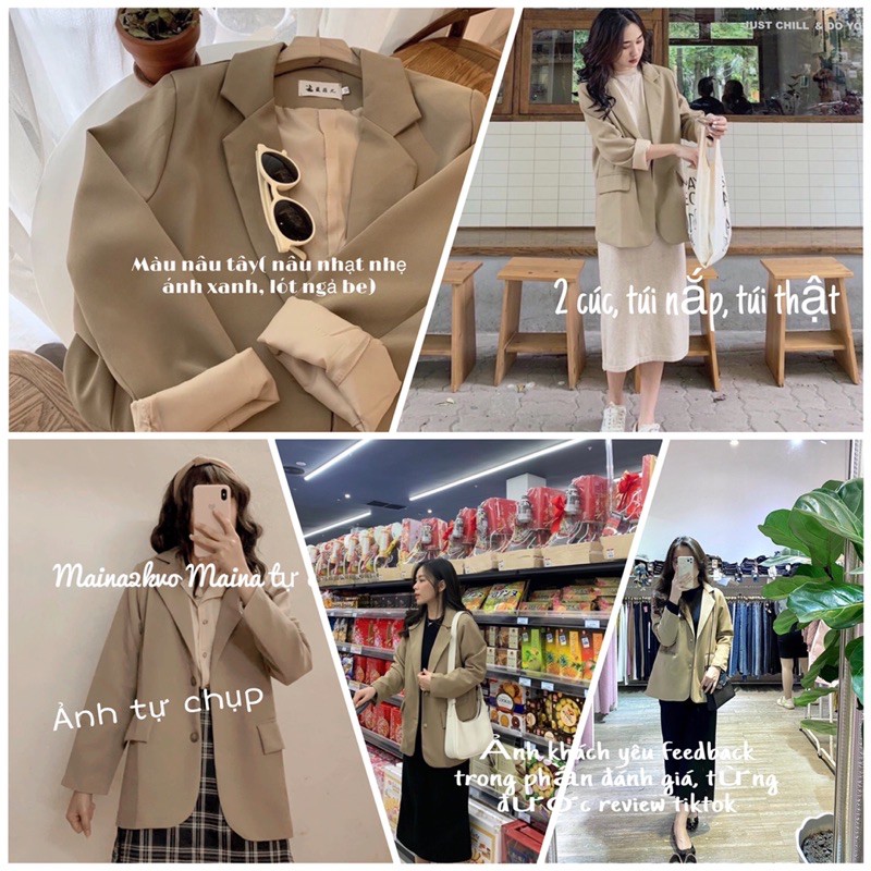 [ VIDEO/SẴN] Blazer trơn kẻ basic | BigBuy360 - bigbuy360.vn