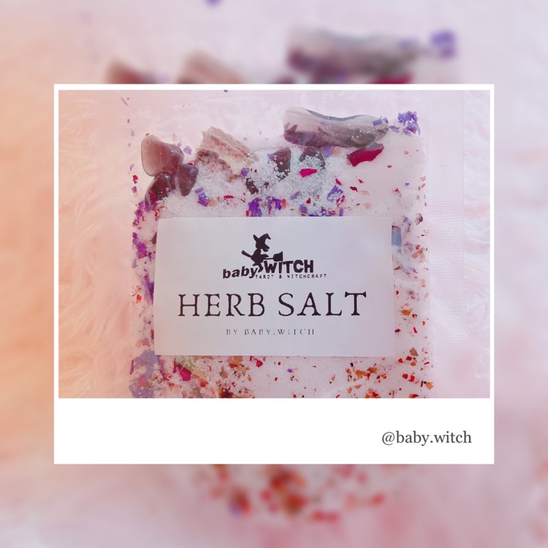 Muối thanh tẩy - Herb Salt - Muối ma thuật thanh tẩy