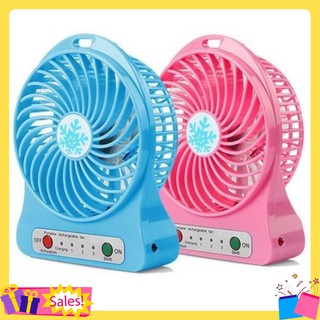 quạt 3 tốc độ mini để bàn màu ngẫu nhiên
