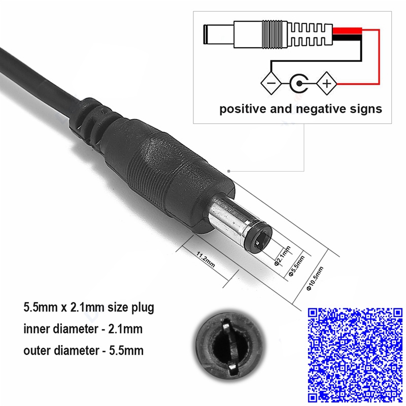 ĐẦU NỐI ĐỰC CÁI DC 5521 CHO ĐIỆN ÁP DC DƯỚI 36V