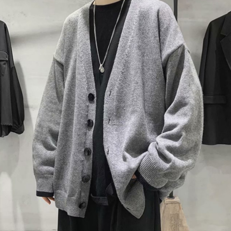Áo Khoác Cardigan Len Tay Dài Thời Trang Dành Cho Nam | BigBuy360 - bigbuy360.vn