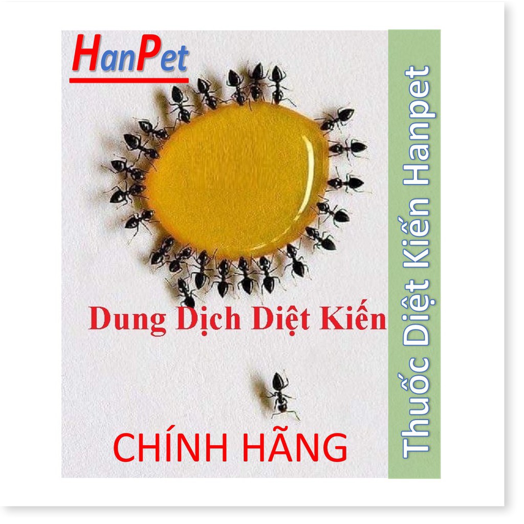 HN HP (1 lọ ) Thuốc diệt kiến gián sinh học Hanpet CHÍNH HÃNG Thuốc kiến dạng Dung dịch có tác dụng diệt kiến tận gốc