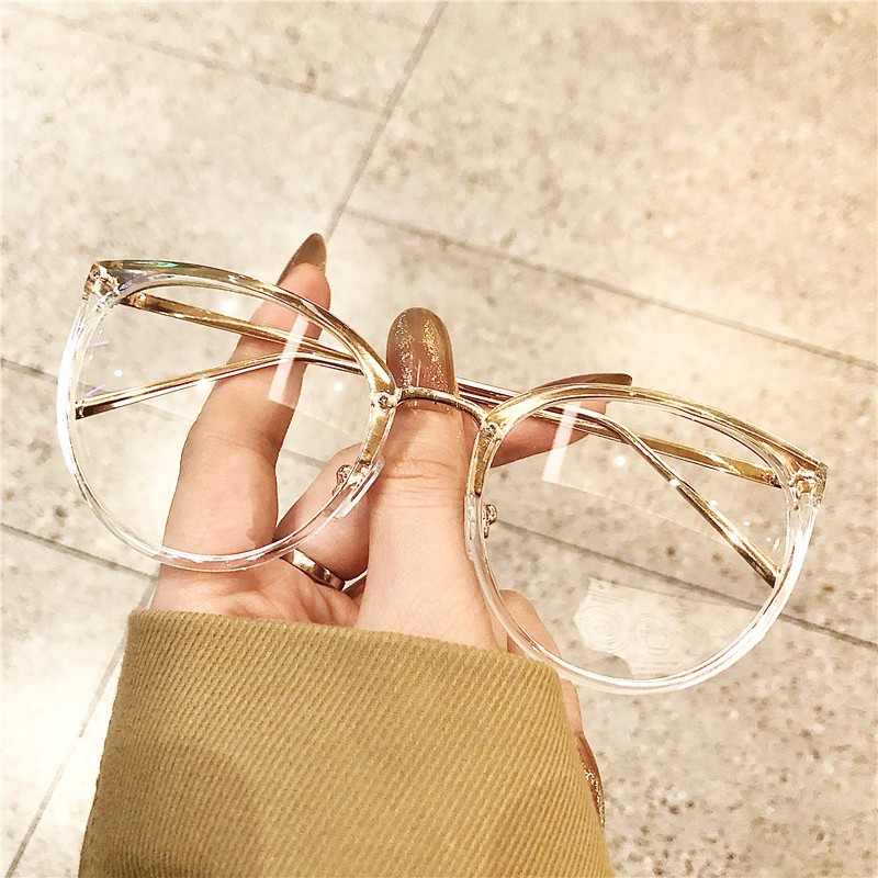 [Mã FASHION10 giảm 10K] Mắt Kính Tròn Gọng Kim Loại Hot Girl Phong Cách Retro siêu dễ thương | BigBuy360 - bigbuy360.vn