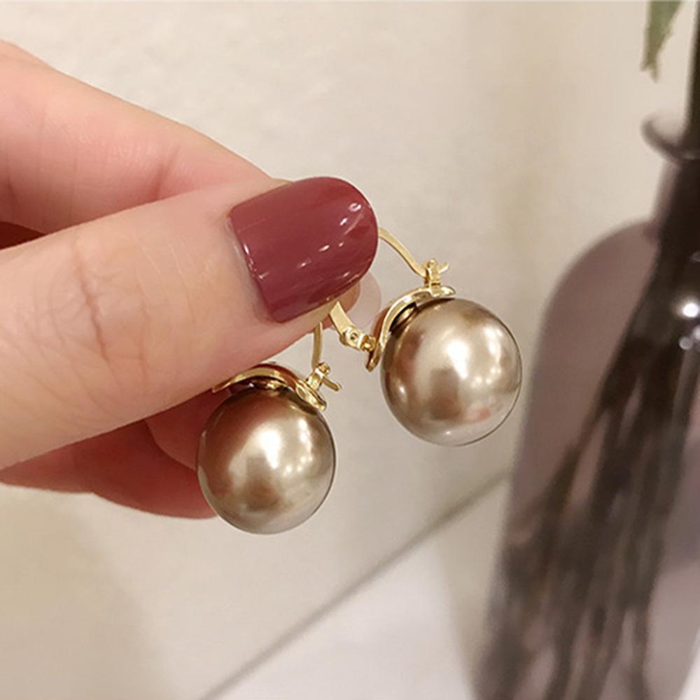 ROSE Bông Tai Đính Đá Thời Trang Dành Cho Nữ