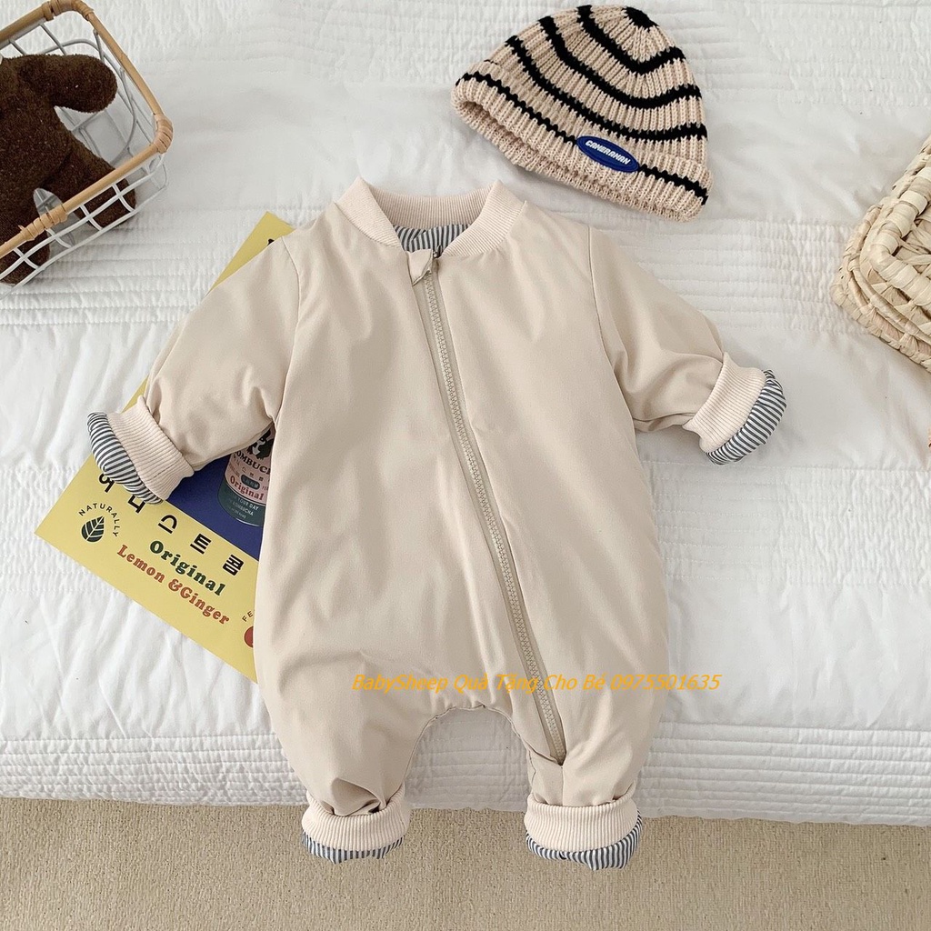 KHOÁC BODY KÉO KHÓA DÀY DẶN CHO BÉ TRAI HOẠ TIẾT SƯ TỬ