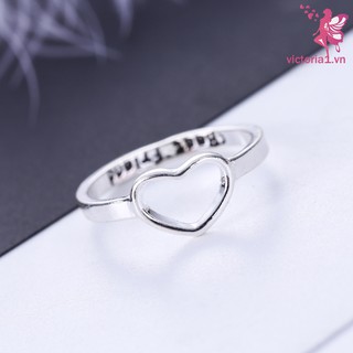 Nhẫn đôi bạn thân hình trái tim