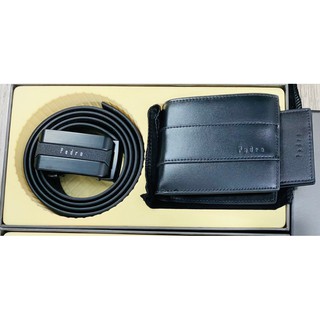 [TẶNG KÈM CARDHOLDER] Set Ví Thắt Lưng PEDRO nam full box, túi giấy hàng hotrend