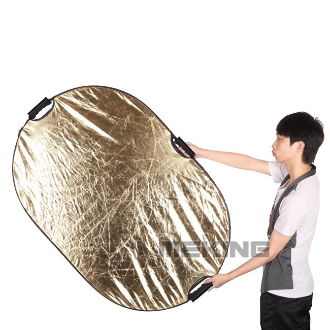 Tấm hắt sáng Selens 5 trong 1 hình oval 80x120cm dành cho chụp ảnh
