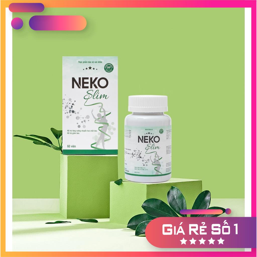 Giảm Cân NEKO SLIM Giảm cân Nhanh cấp tốc an toàn detox chính hãng Không Phải Thuốc Giảm Cân