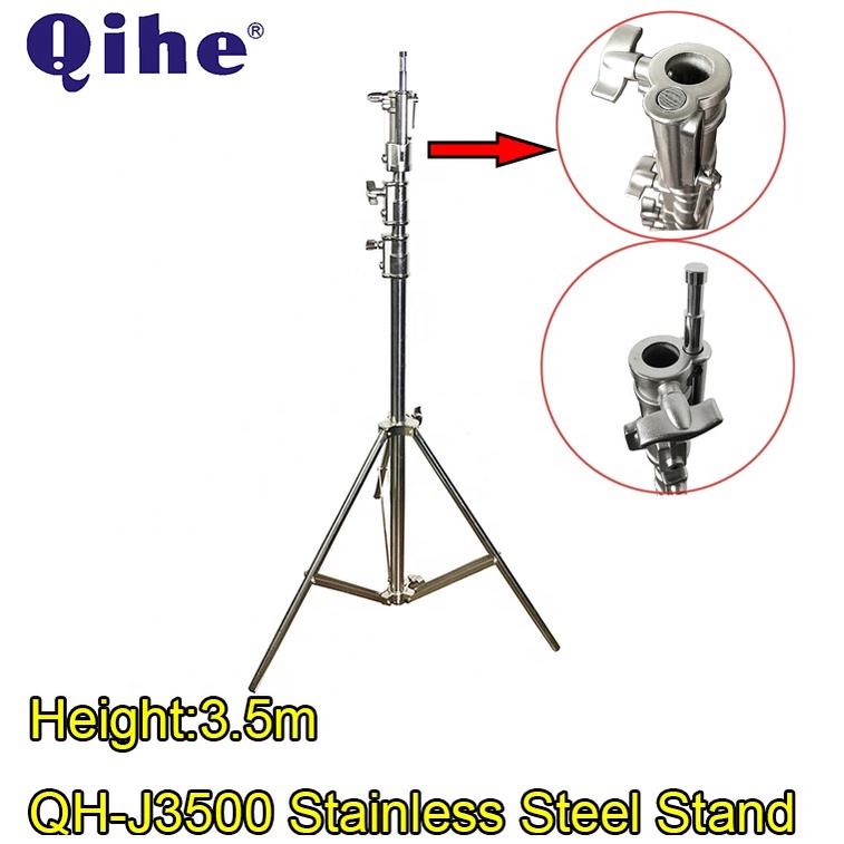 Chân Đèn Inox Qihe J3500 tải 20kg