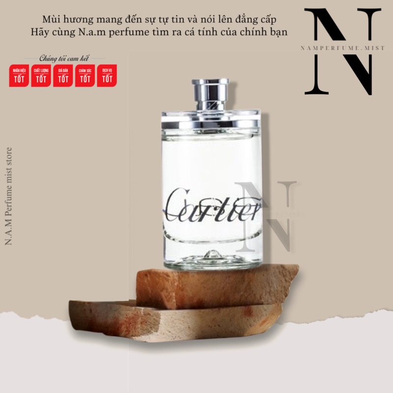 [ ɴαм.perғυмe ] Cartier Eau De Cartier Concentrée | Nước Hoa Unisex | Hiện đại và lôi cuốn