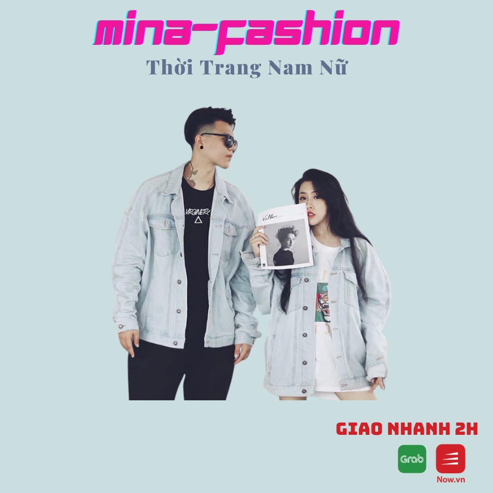 Áo Khoác Jeans Nam Nữ Cao Cấp Titi-Fashion 05