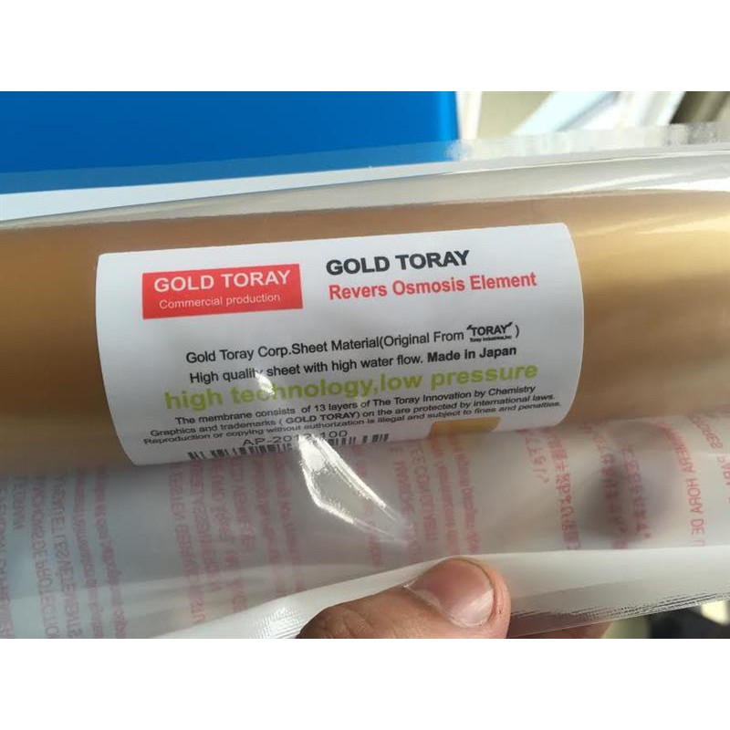 Lõi lọc nước số 4 - Màng RO Gold Toray 50/100G - Nhật Bản