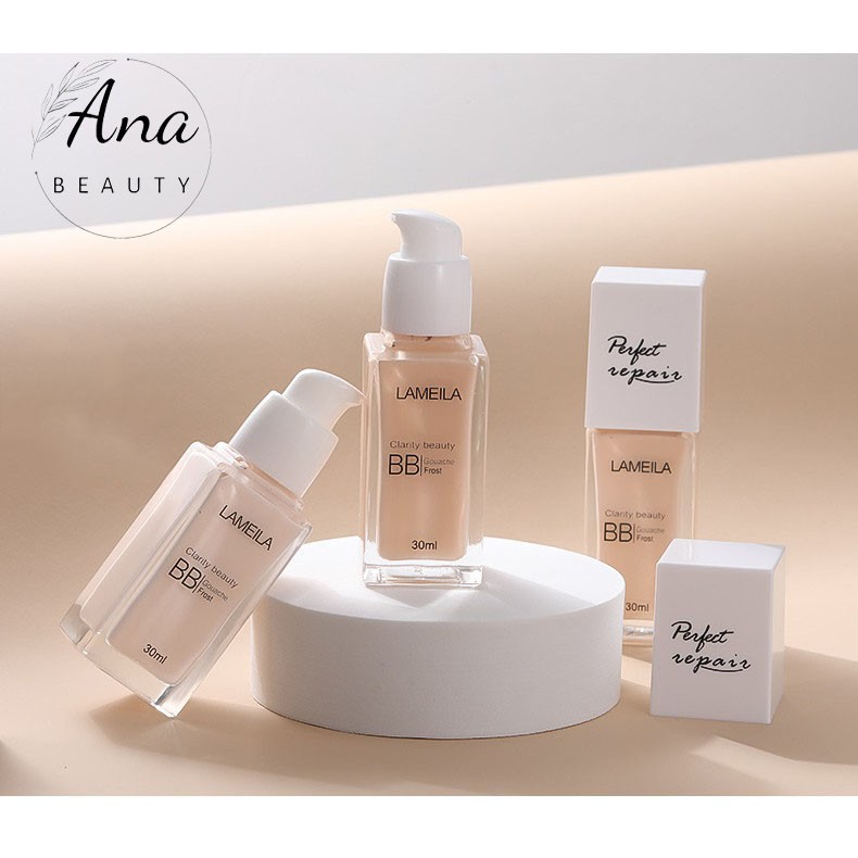 Kem Nền Trang Điểm Che Khuyết Điểm BB Cream Lameila Perfect Repair Light Concealer Foundation