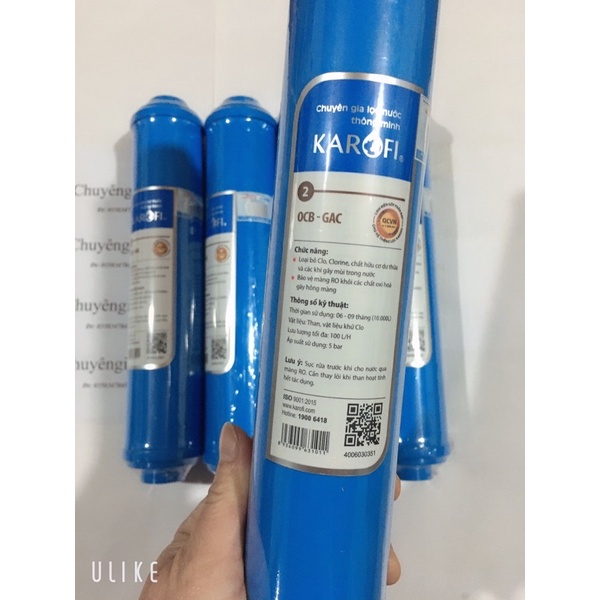 Lõi Gac số 2 đúc liền karofi máy lọc nước