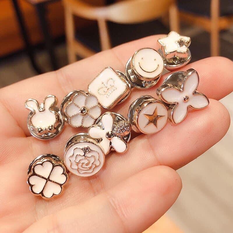Set 10c cài áo mini xinh xắn dễ thương