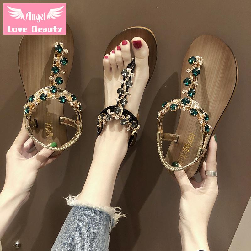 Giày Sandal Đế Bằng Chống Trượt Phong Cách Thời Trang Mùa Hè Mới 2022 Cho Nữ