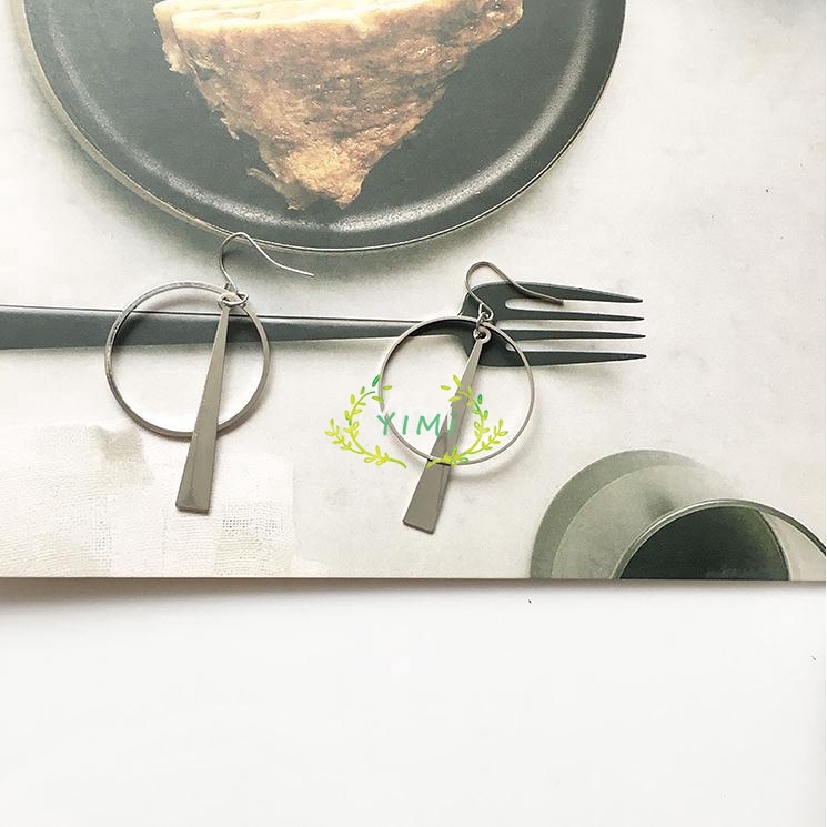 COD Hoa tai retro hình học phong cách Hàn Quốc cho phụ nữ jc5021❤Yimi❤