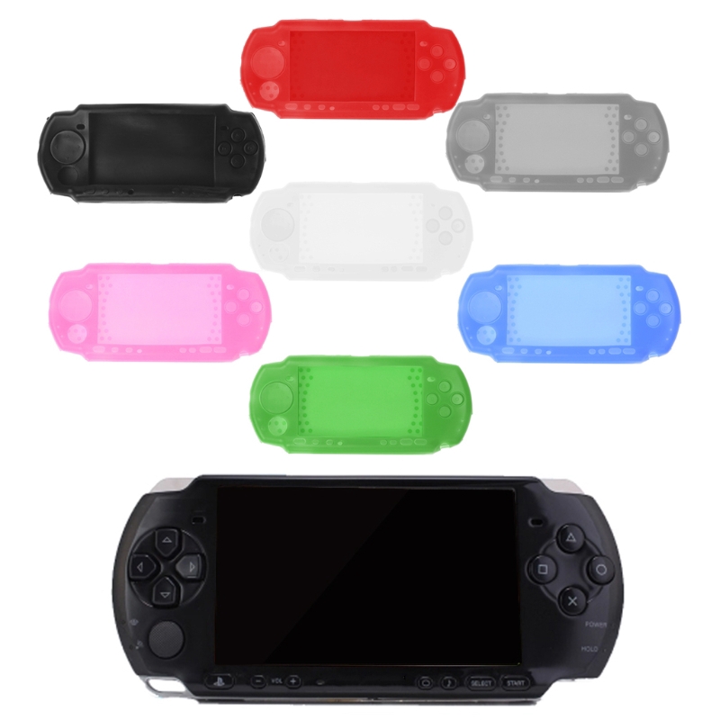 Soft Silicone Body Protector Skin Cover Case For Sony PSP 2000 3000 Console