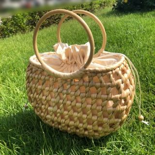 Túi xách Lục bình quai tròn