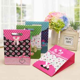 Túi quà loại nhỏ 16x21 cm túi đựng quà MẪU NGẪU NHIÊN Asam