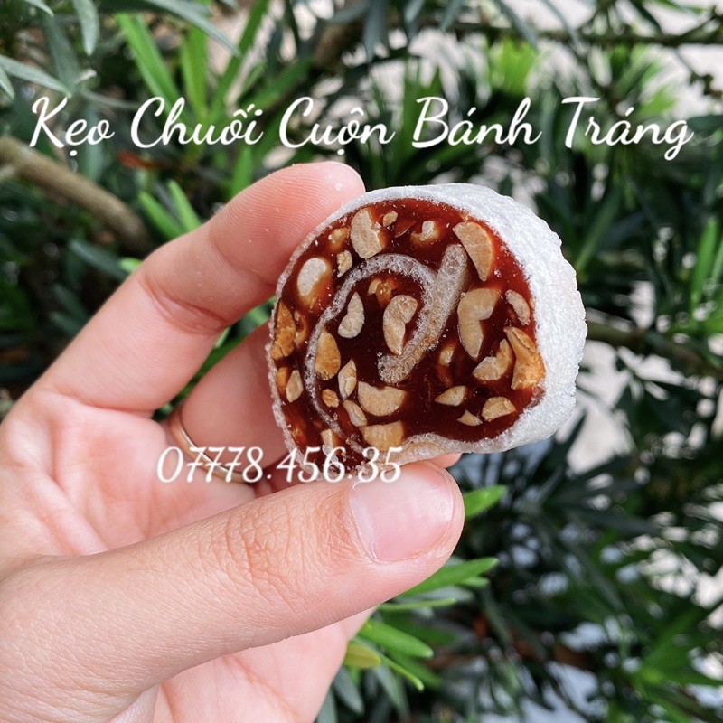 [LOẠI 1] KẸO CHUỐI CUỘN - Đặc sản Bến Tre