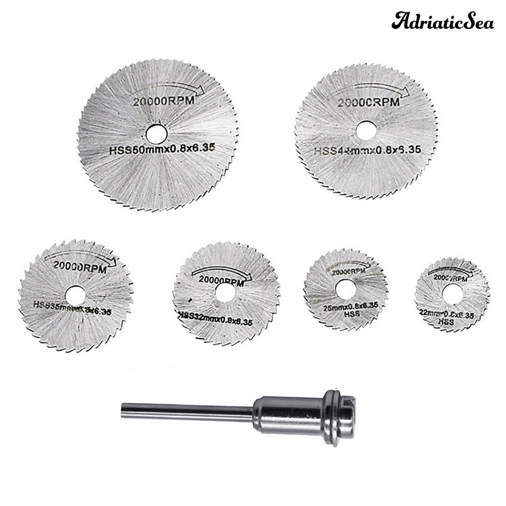 ADRIA ☺ HSS Circular Cutting Disc Saw Blades Pole Set Wood Rotary Accessories