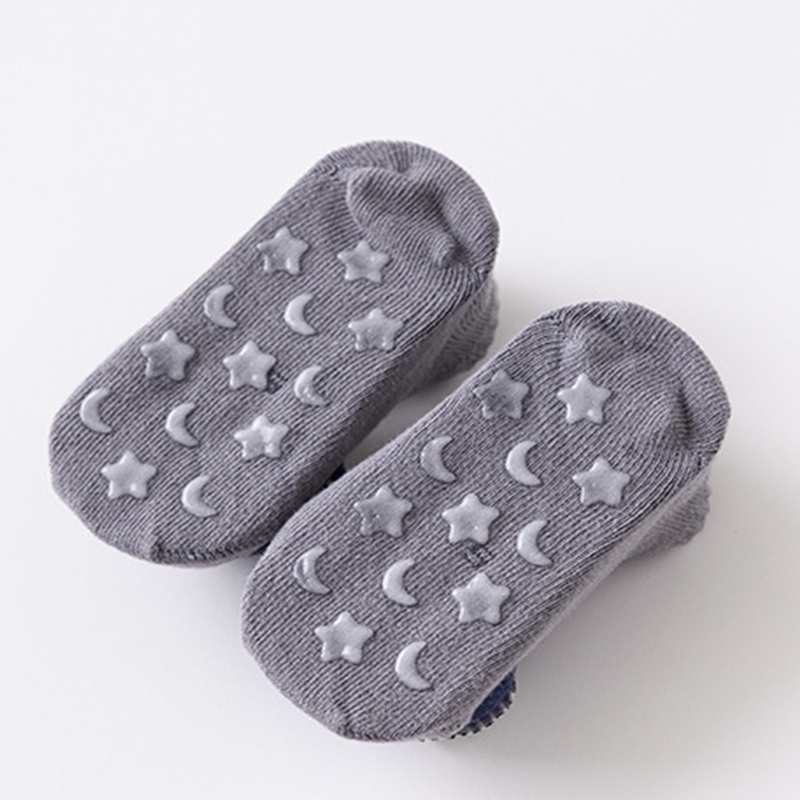 Vớ Cotton Mềm Thoáng Khí Chống Trượt In Họa Tiết Động Vật Hoạt Hình Dễ Thương Dành Cho Các Bé